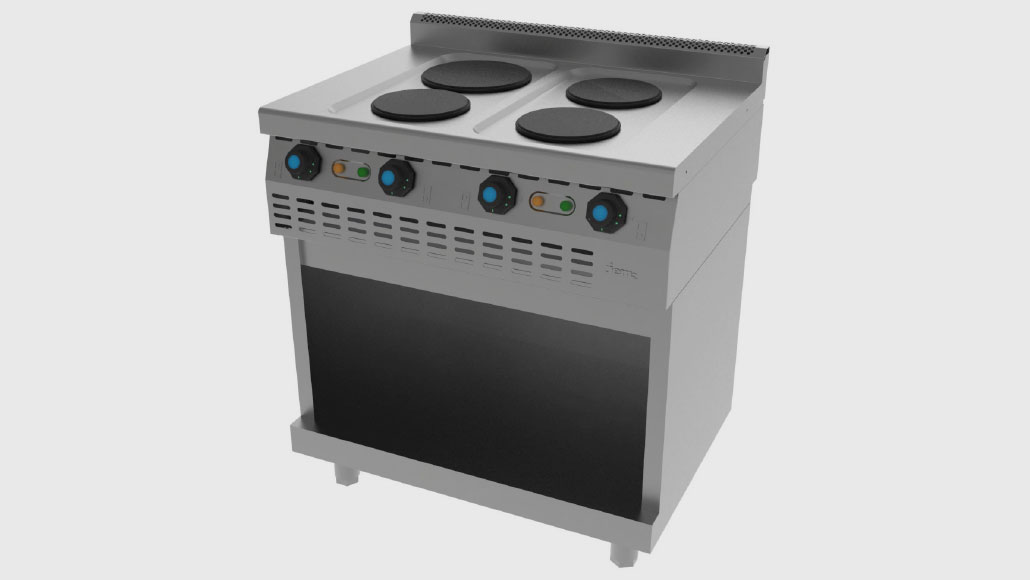 JEMI-Cocinas-Serie-600-Cocina-eléctrica-T614E